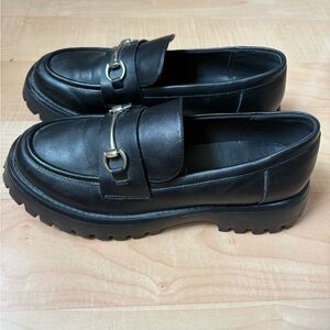 Call It Spring Black Slip-On Loafers